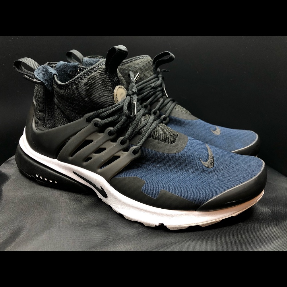 RARE NikeLab Air Presto Mid SP “Obsidian” Size 9